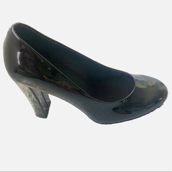 Vis a Vie Women’s Patent Leather Heel - Picture 1 of 8